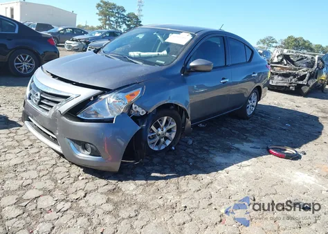 2018 Nissan Versa 1.6 Sv z USA, uszkodzony, nr VIN 3N1CN7AP2JL843031